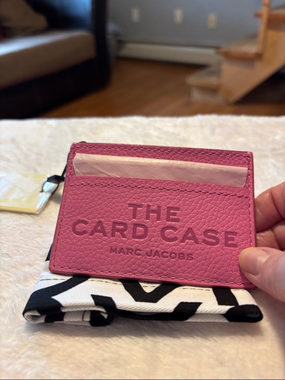 Marc Jacobs Pink The Beauty Bag Wristlet with Card Case - Picture 2 of 7